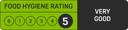 Toranj is delighted to have a 5 star food hygiene rating